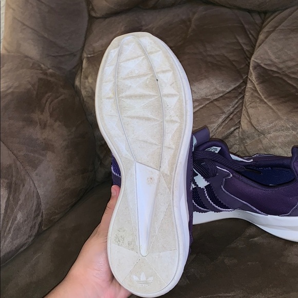 Purple athletic running Addis’s shoes - Picture 3 of 4
